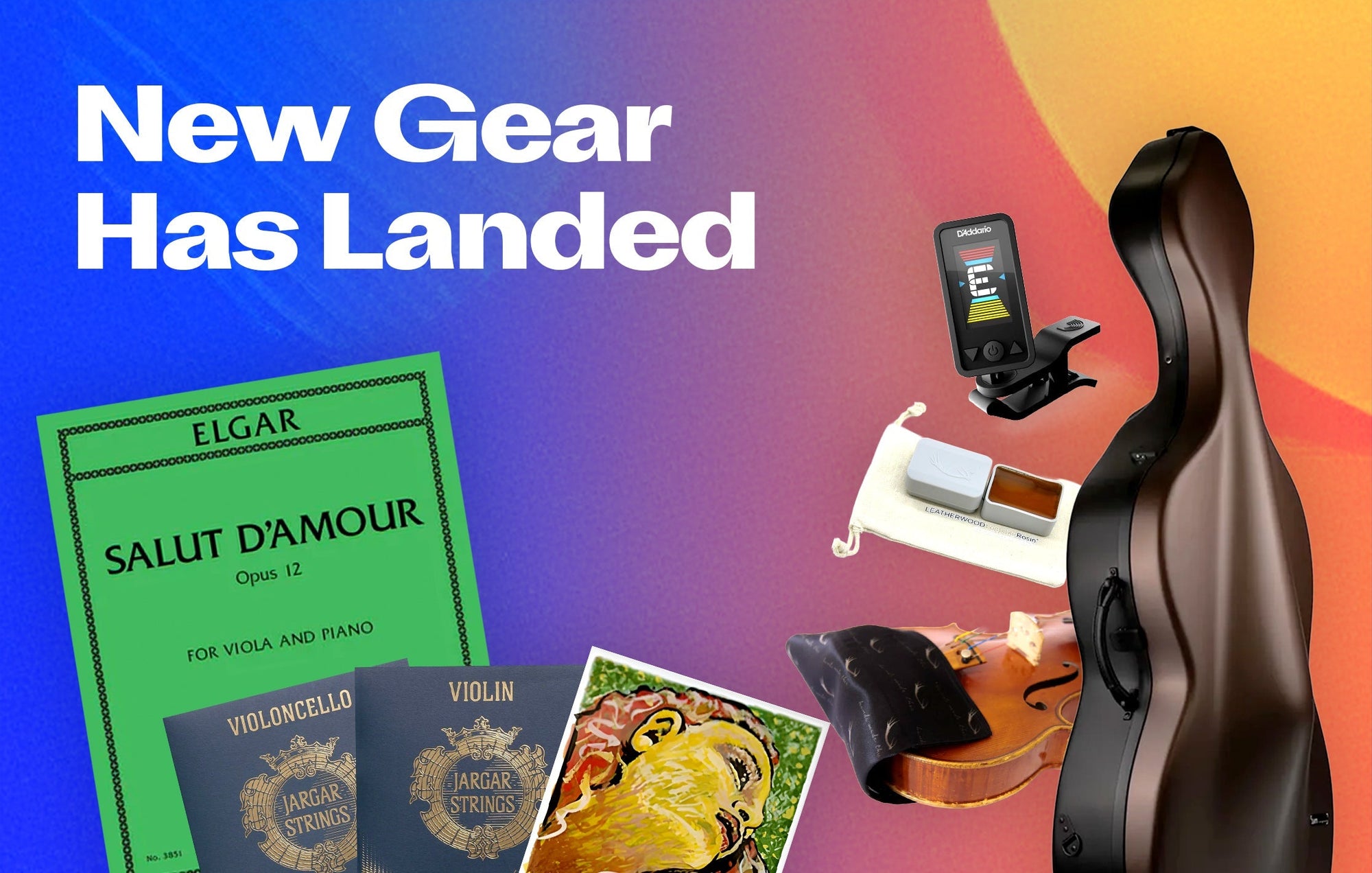 New Arrivals at Shar Music - Strings, Cases, and More
