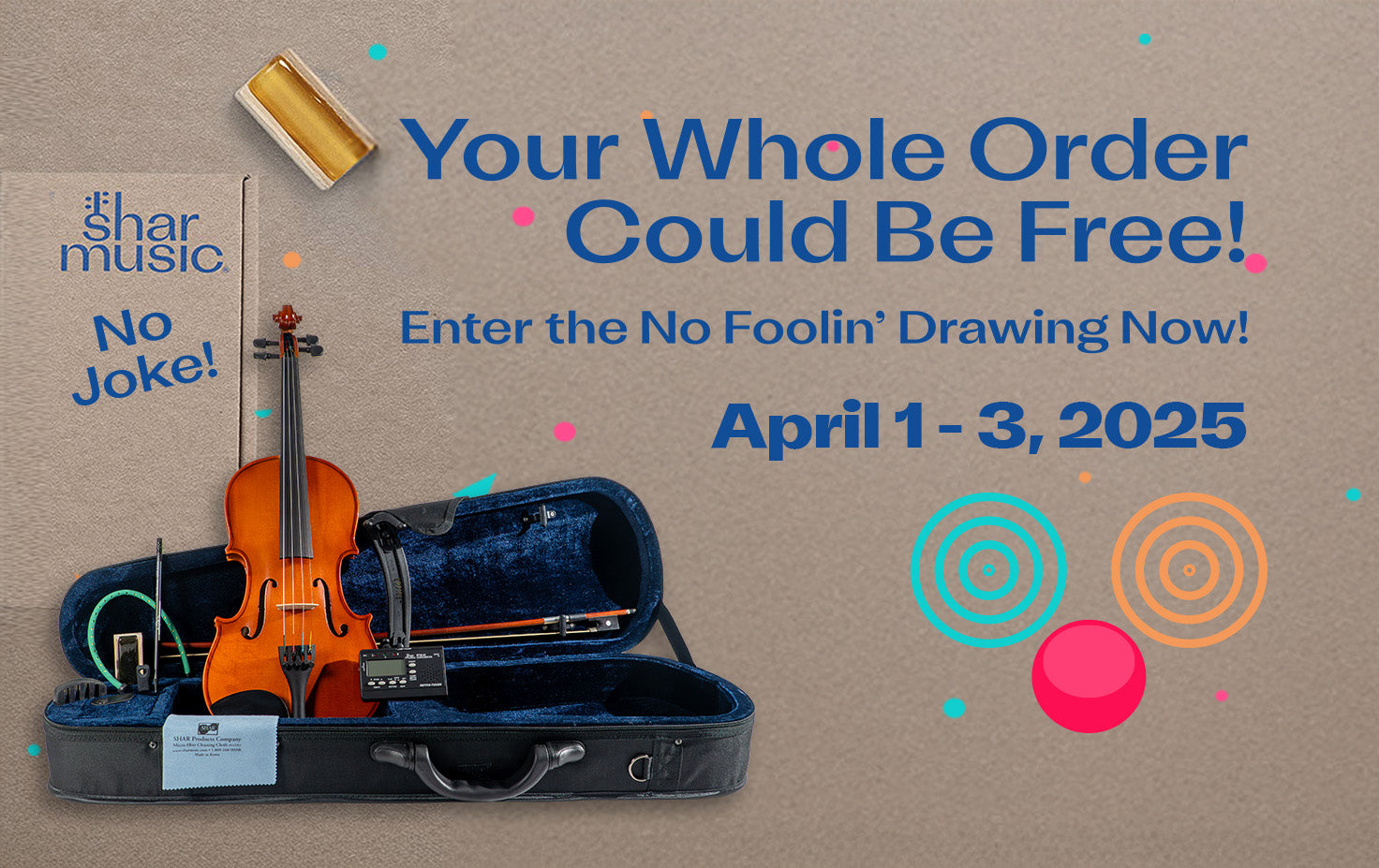 What Would You Choose If Your Shar Music Order Was FREE?