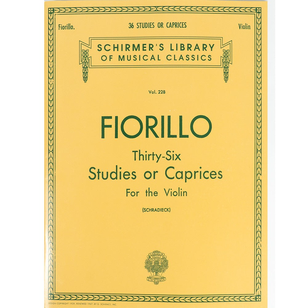 Master violin technique with Fiorillo etudes