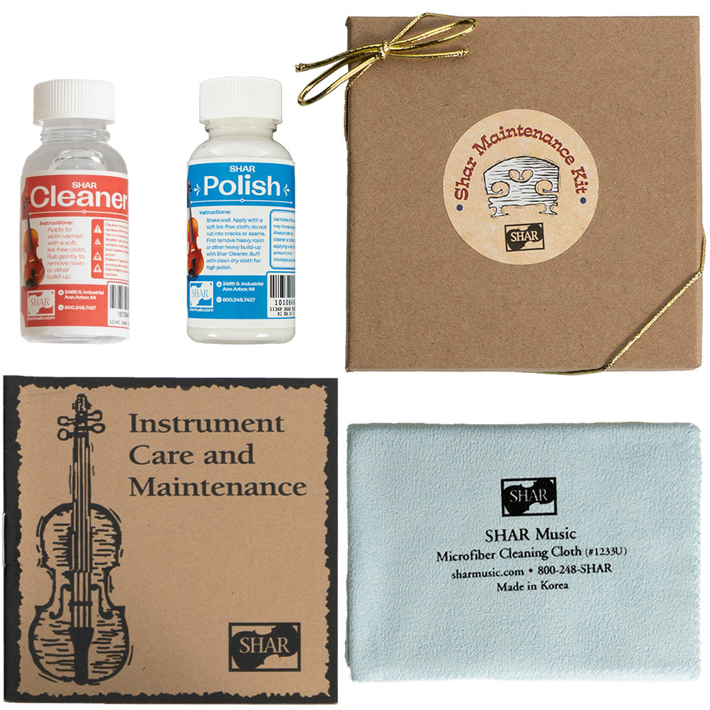 Shar Cleaner, Polish, and Cloth Gift Pack