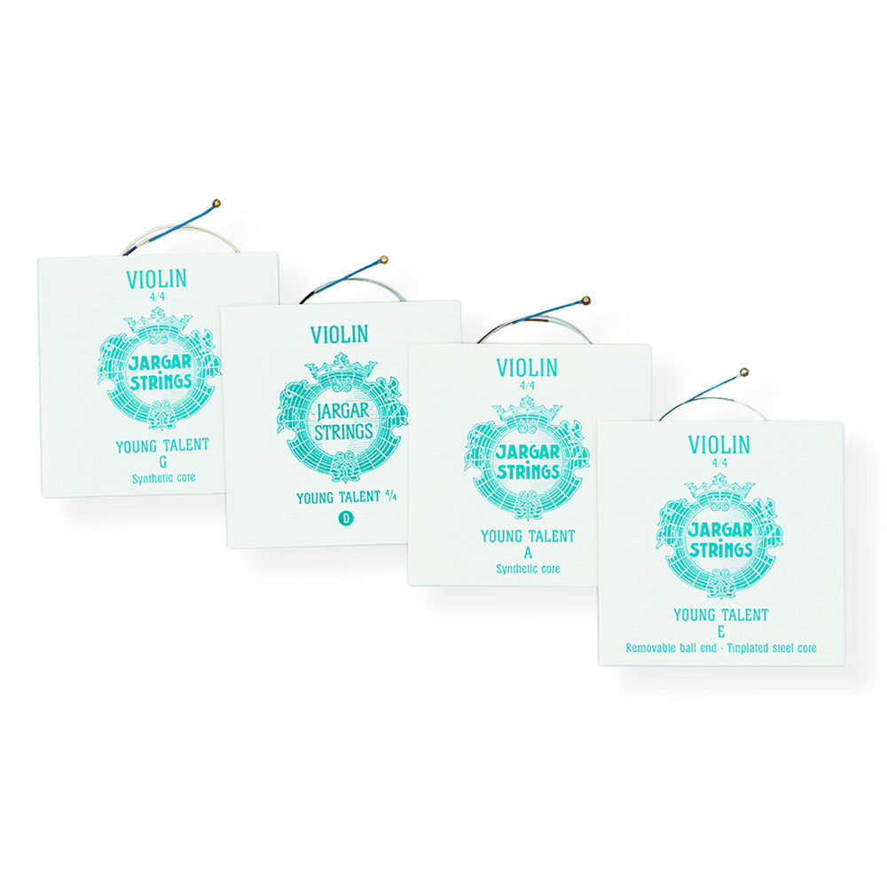 Jargar Young Talent Violin String Set - 4/4 size - Medium Gauge