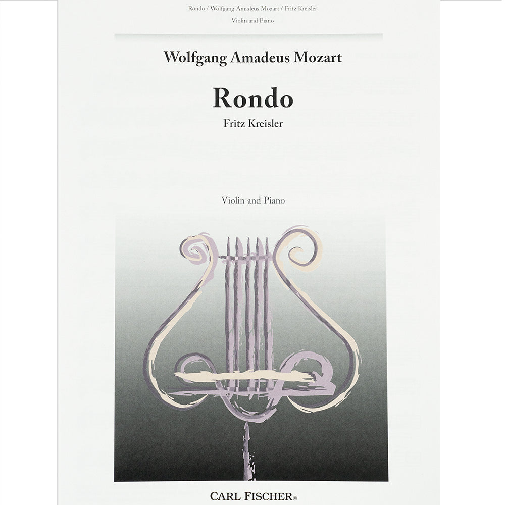 Mozart Rondo G Major Violin Sheet Music
