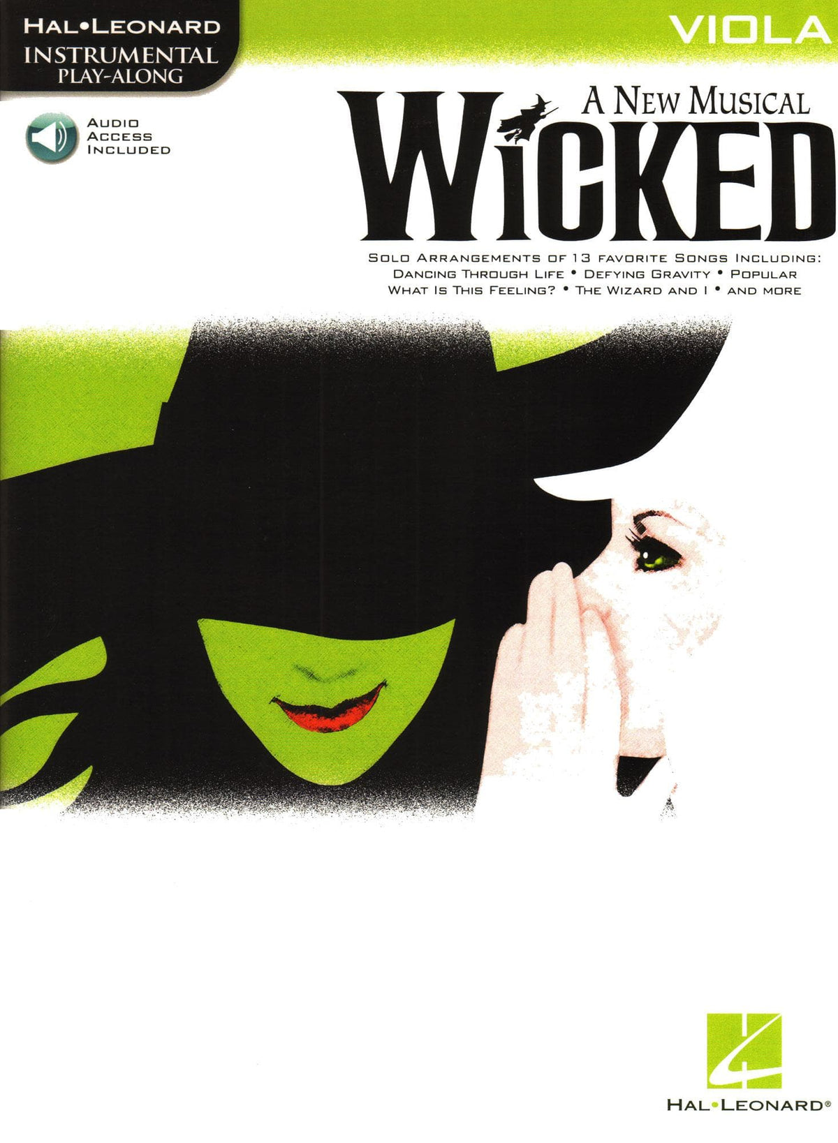 Wicked - 13 Songs from the Musical - for Viola with Audio Accompaniment - Hal Leonard Instrumental Play-Along