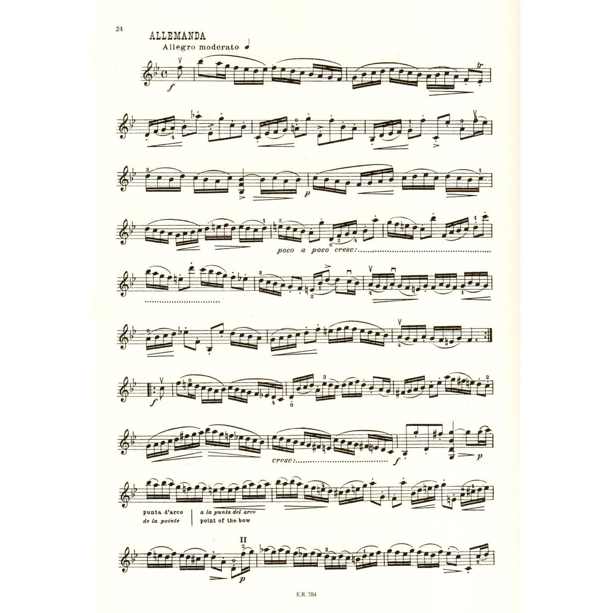 Bach, JS - 6 Suites for solo violin BWV 1007-1012 - Ricordi