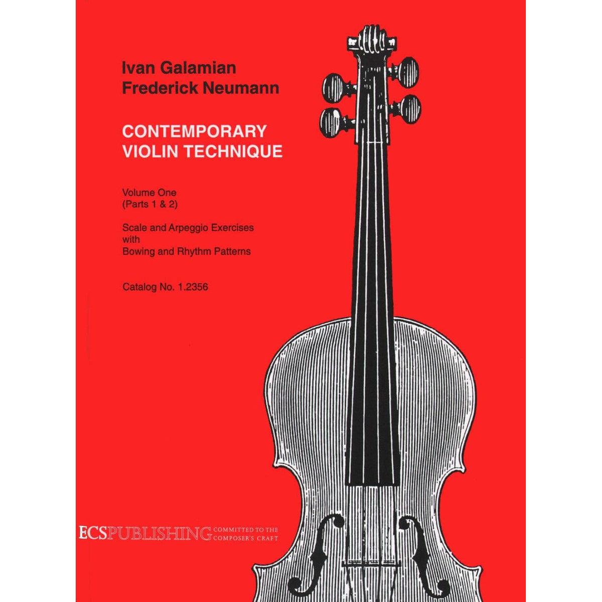 Galamian/Neumann - Contemporary Violin Technique, Book 1 - Galaxy Edition