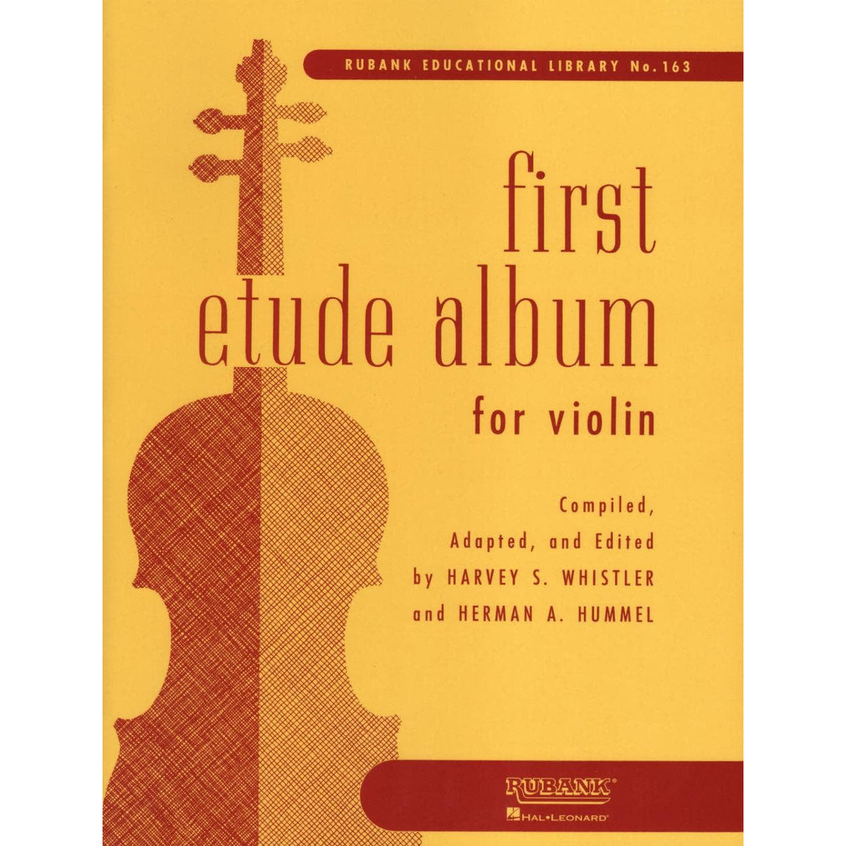 Whistler - First Etude Album for Violin Published by Rubank Publications