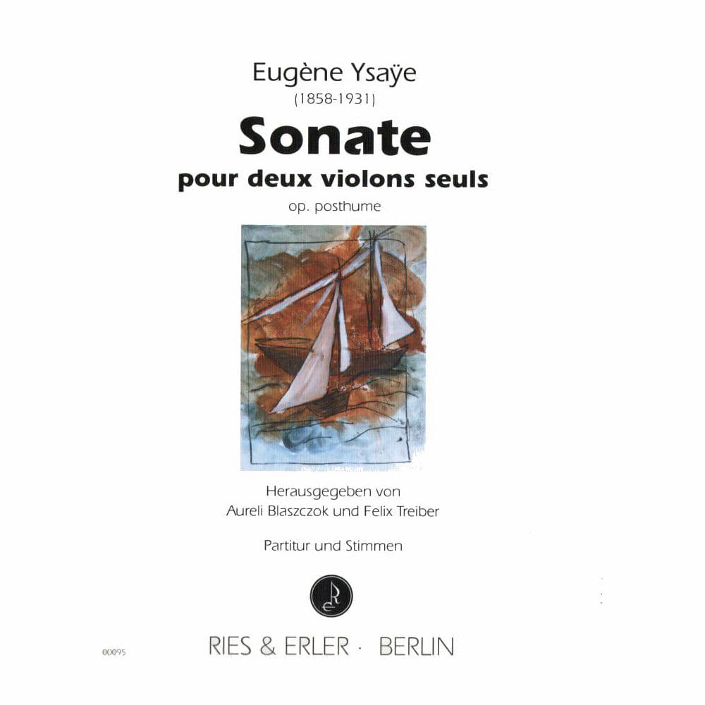 Ysaÿe, Eugène - Sonata for Two Violins Op Posthumous Published by Carl Fischer