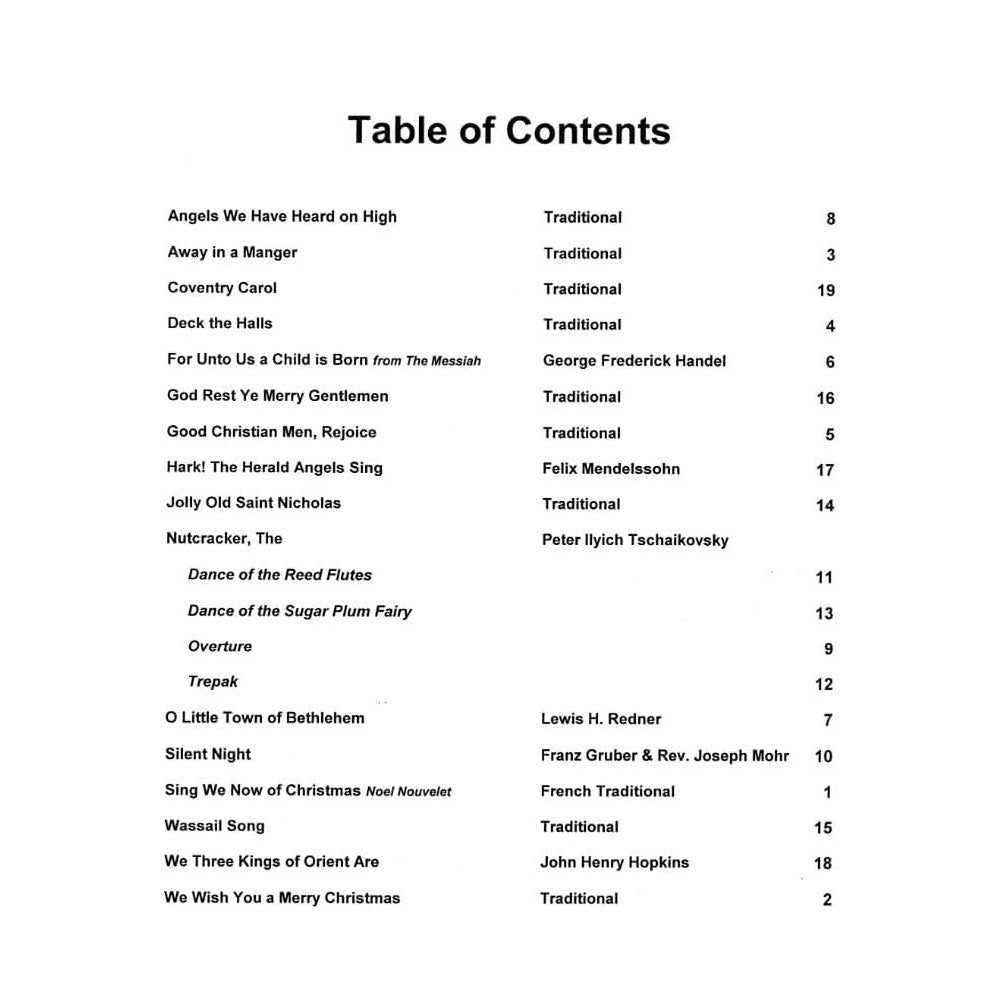 Music for Two Violins, Christmas Favorites Published by Last Resort Music