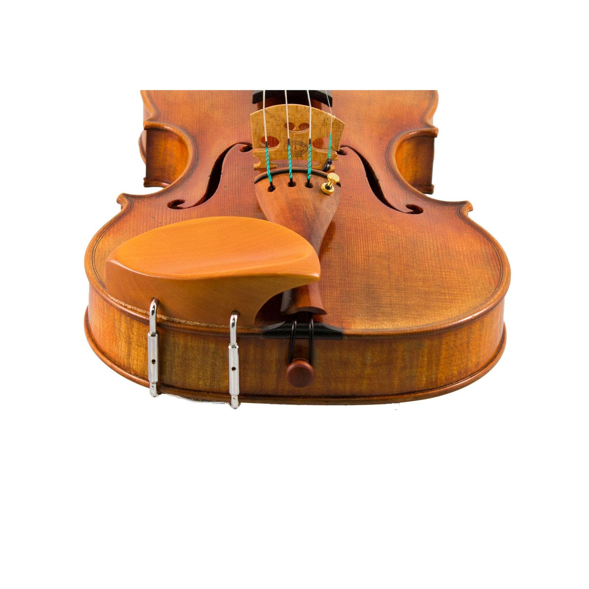 Teka Boxwood Violin Chinrest - Medium Plate