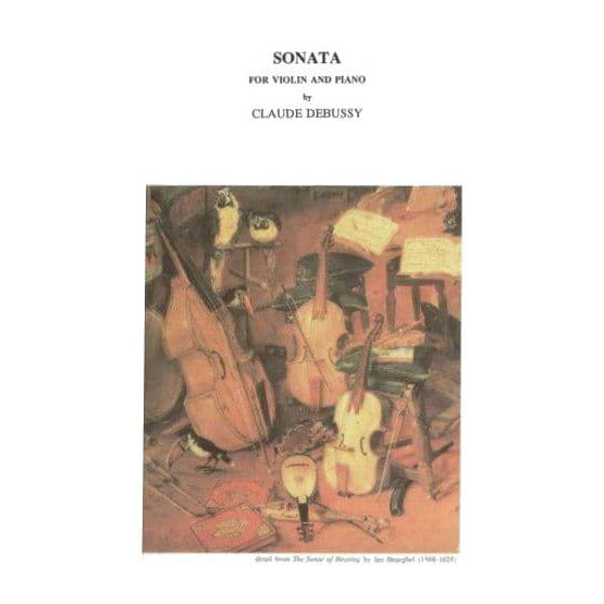Debussy, Claude - Sonata in G Minor for Violin and Piano - Masters Music Publication