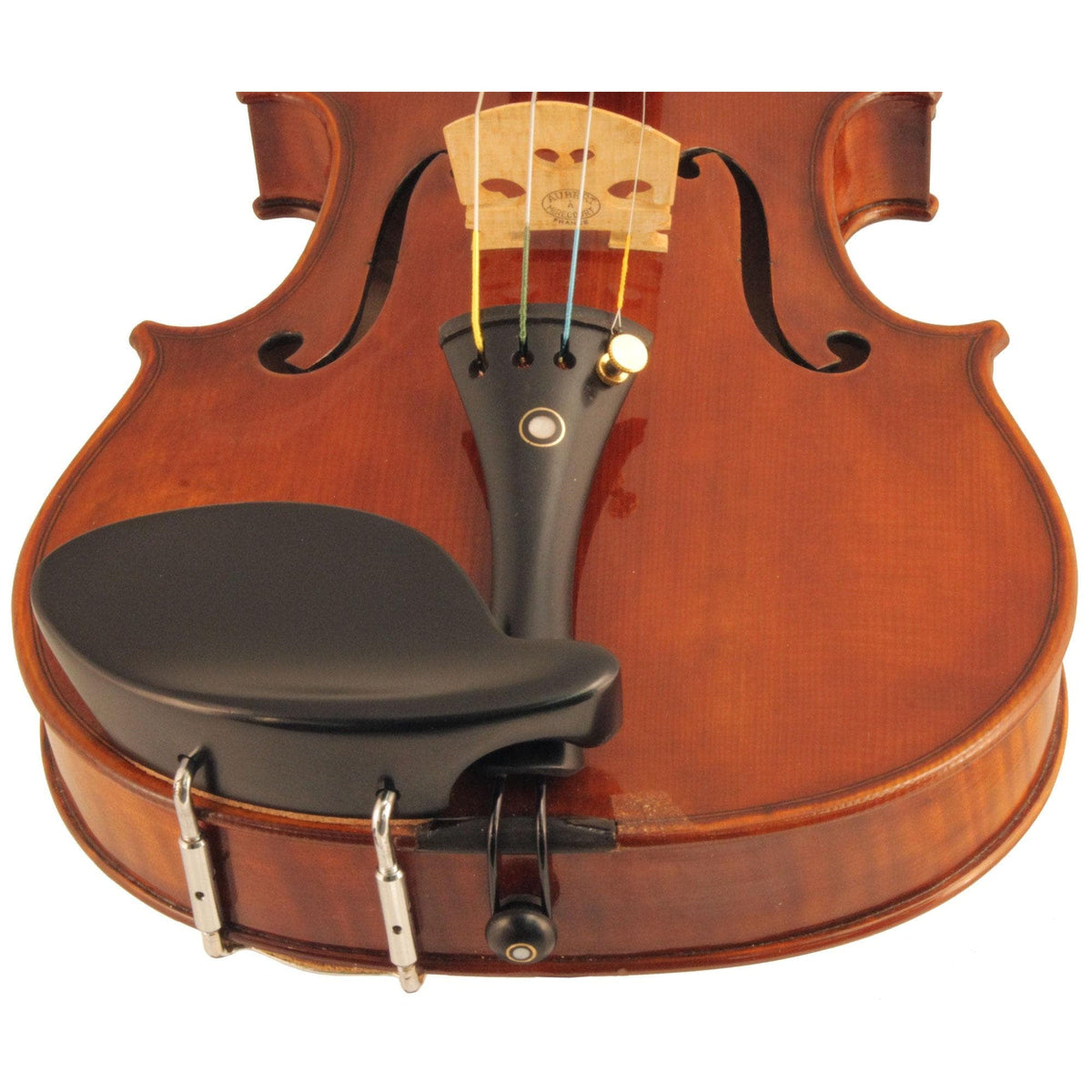 Vermeer Ebony Violin Chinrest - Large Plate