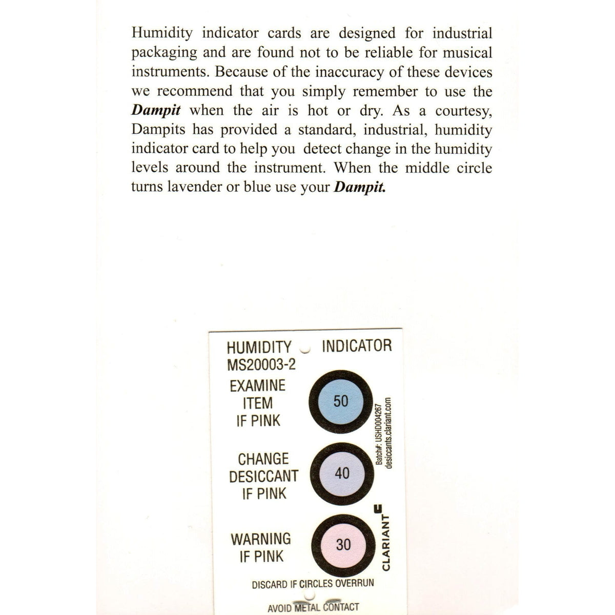 Dampit Viola Humidifier