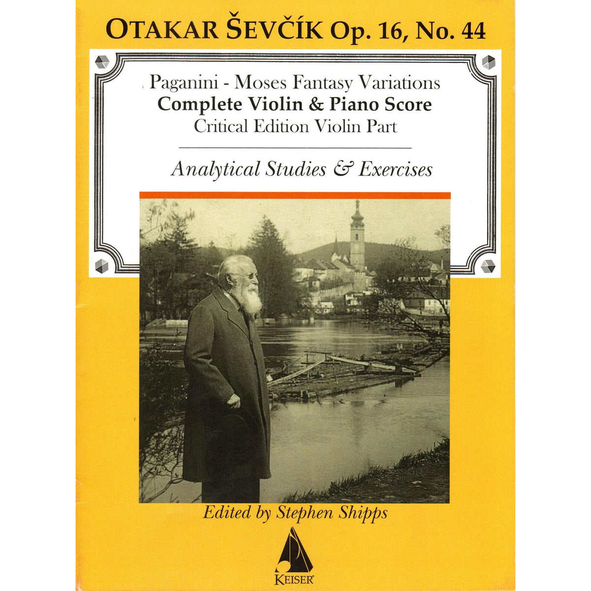 Paganini, N - Moses Fantasy Variations - Analytical Studies & Exercises - Violin and Piano - Keiser