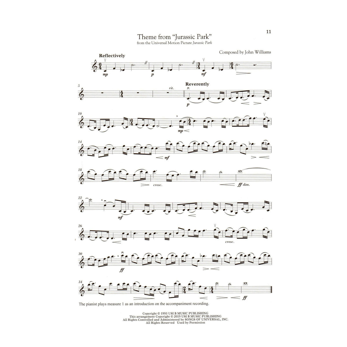 Movie Themes for Classical Players - Violin and Piano - with Online Audio Accompaniment/Sheet Music - Hal Leonard