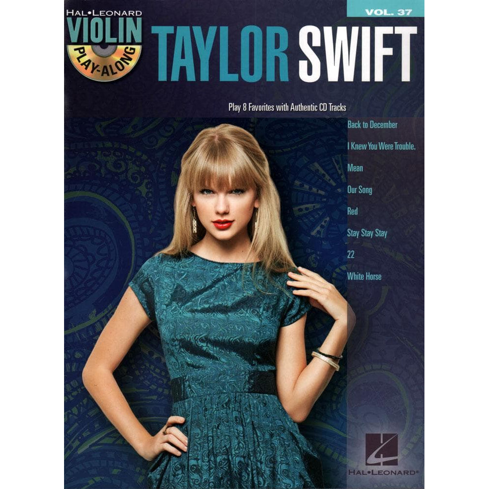 Violin Play-Along, Volume 37: Taylor Swift - Violin - Hal Leonard