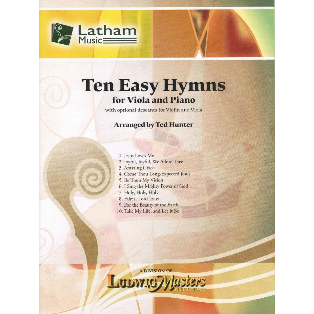 Ten Easy Hymns for Viola and Piano