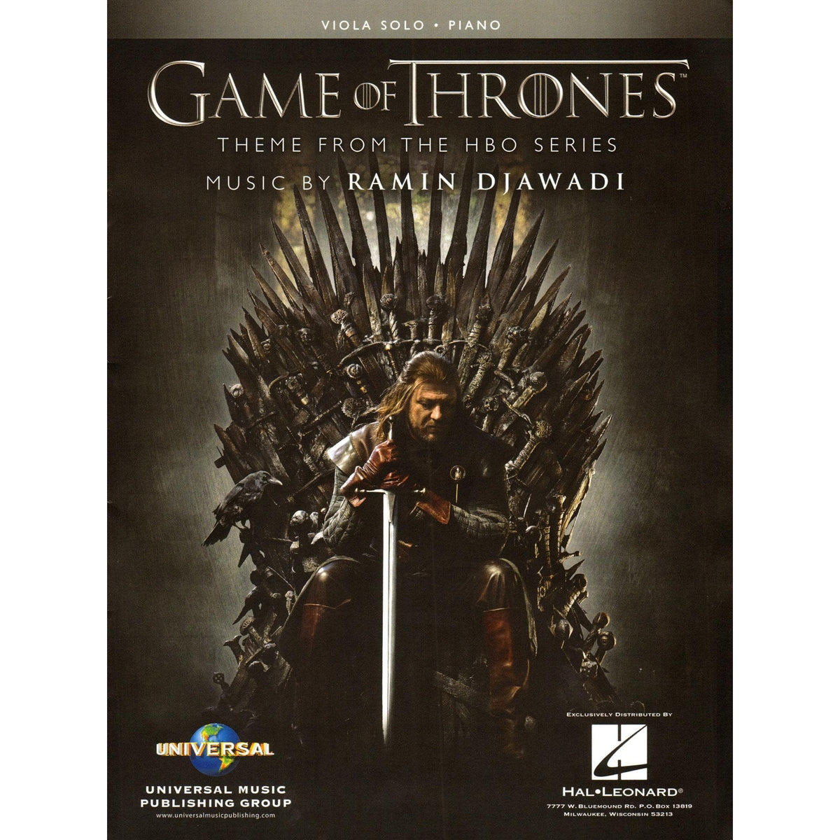 Game of Thrones Theme - for Viola and Piano - Hal Leonard