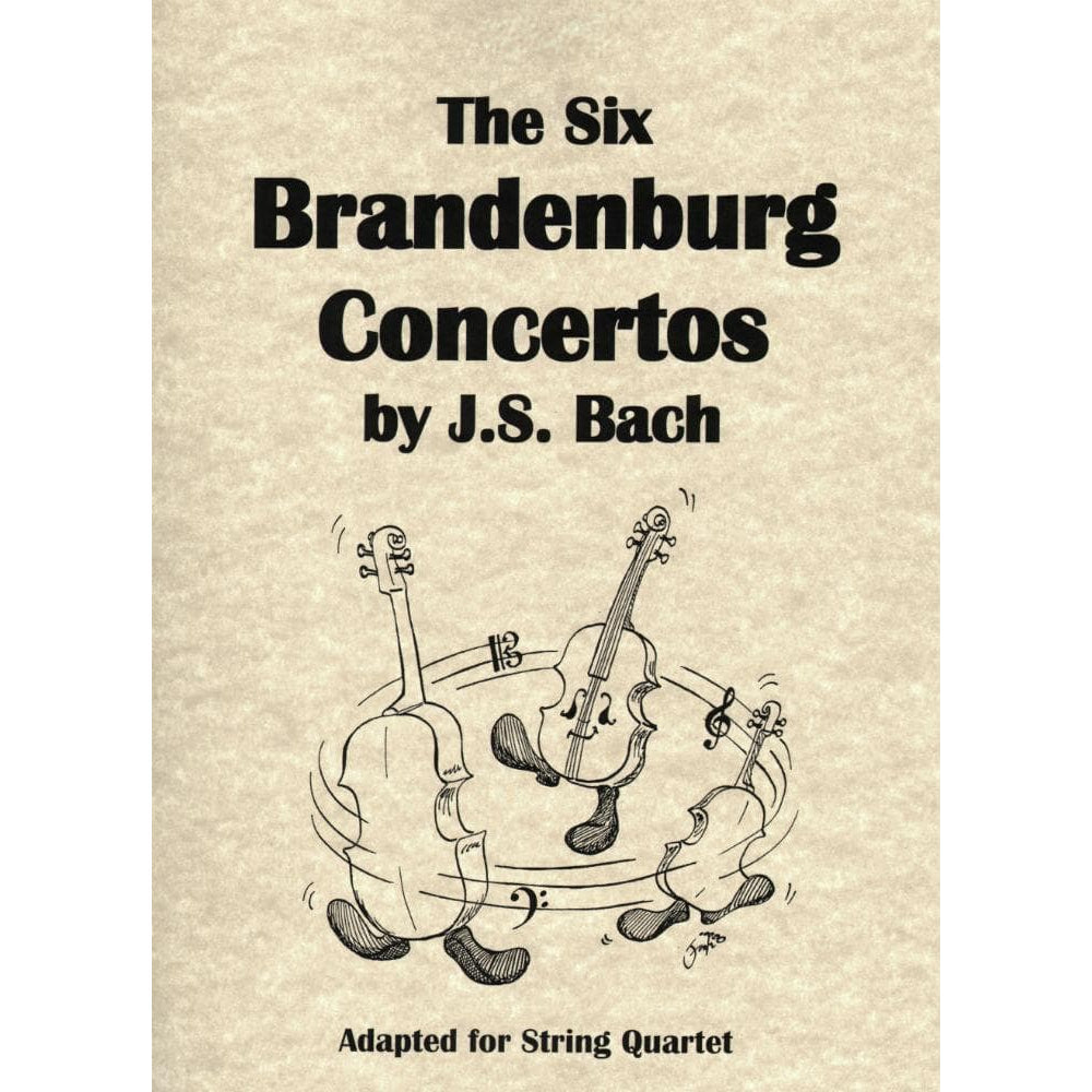 Bach, JS - The 6 Brandenburg Concertos for String Quartet