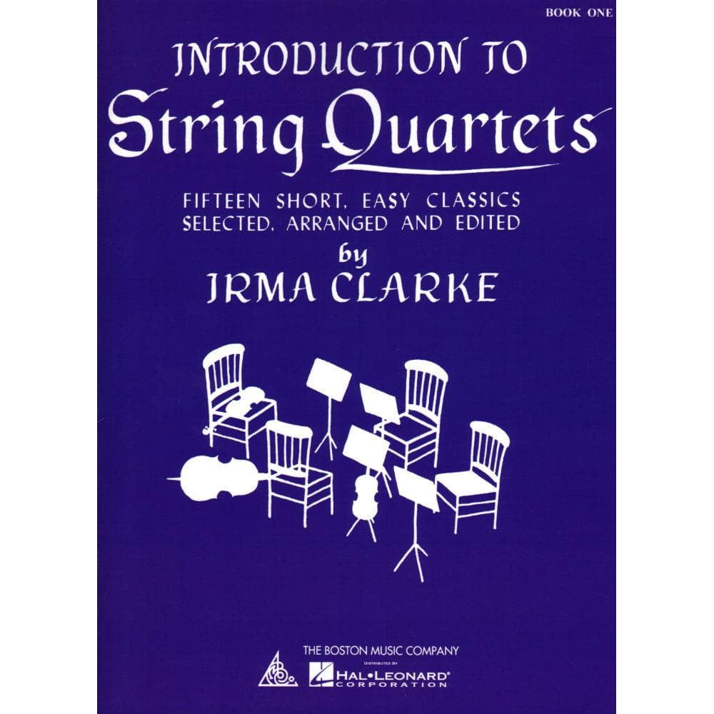 Clarke, Irma - Introduction to String Quartets Book 1 - Boston Music Company Publication