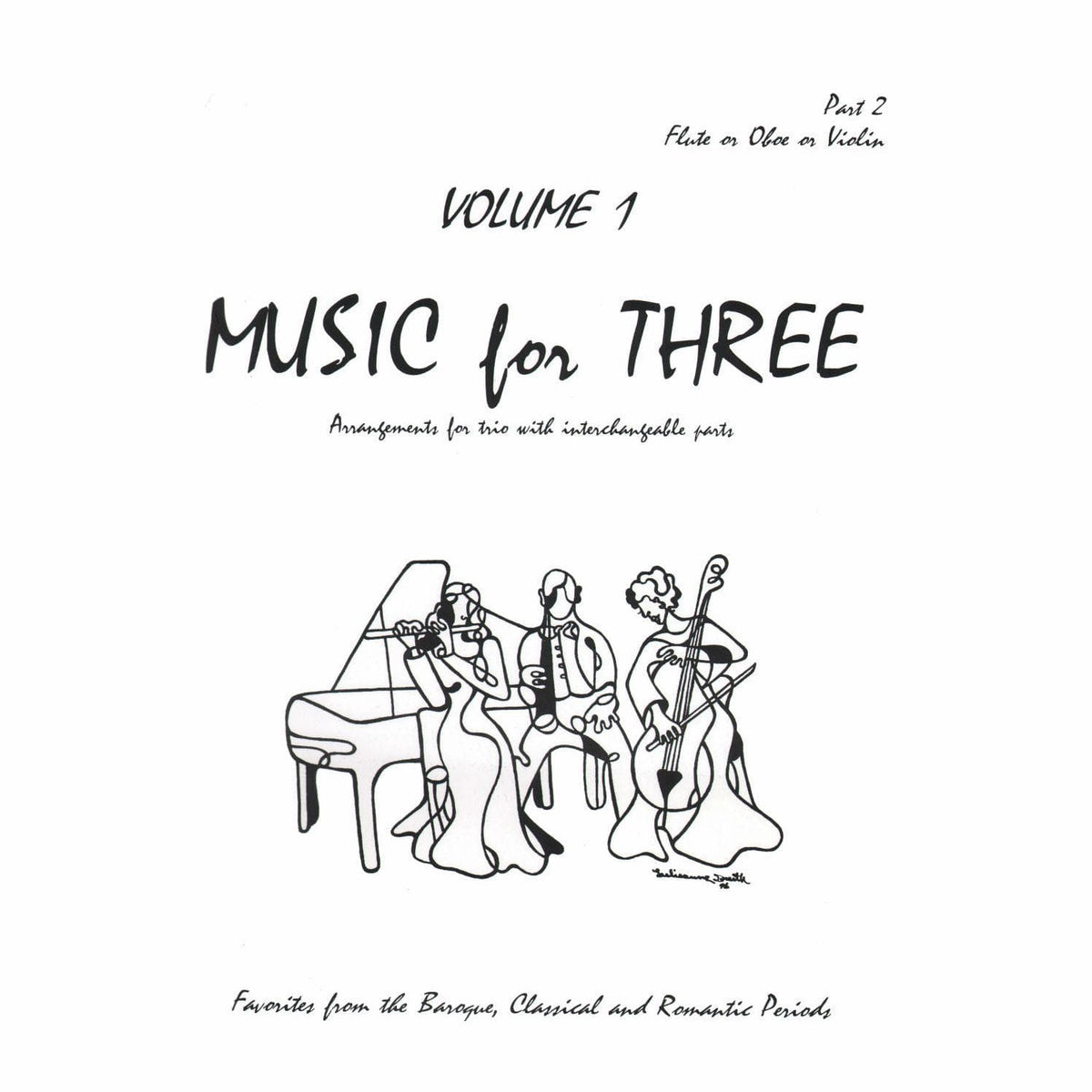 Music for Three Volume 1 Part 2 Violin, Oboe or Flute Published by Last Resort Music