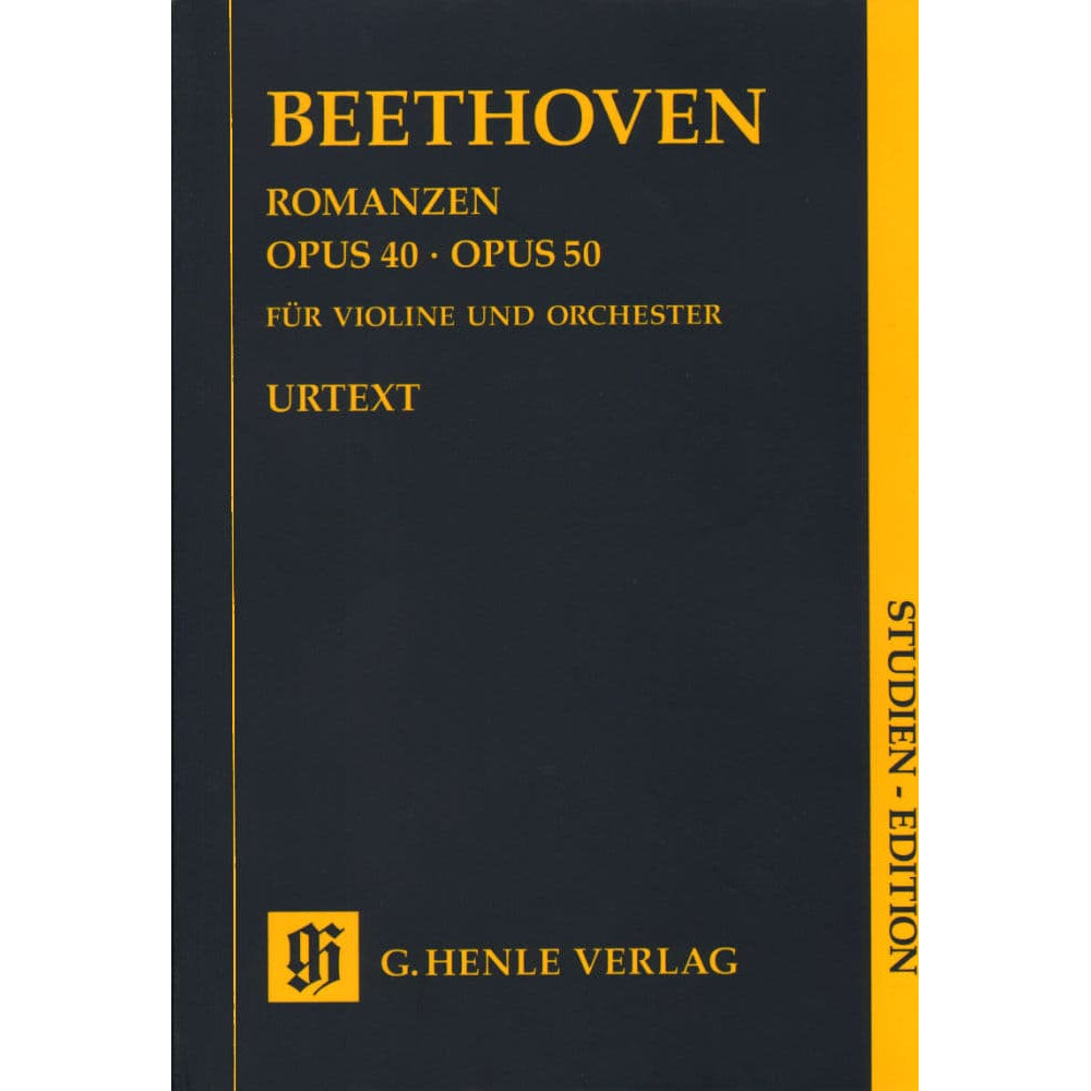 Beethoven, Ludwig van - Romanzen - op. 40 - op. 50 - URTEXT - G. Henle Verlag