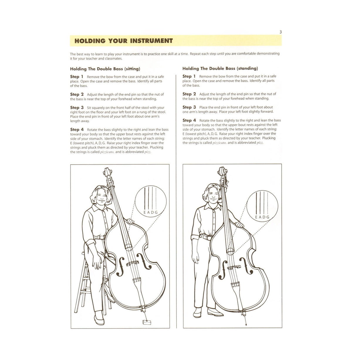 Essential Elements Interactive (formerly 2000) for Strings - Double Bass Book 1 - by Allen/Gillespie/Hayes - Hal Leonard Publication