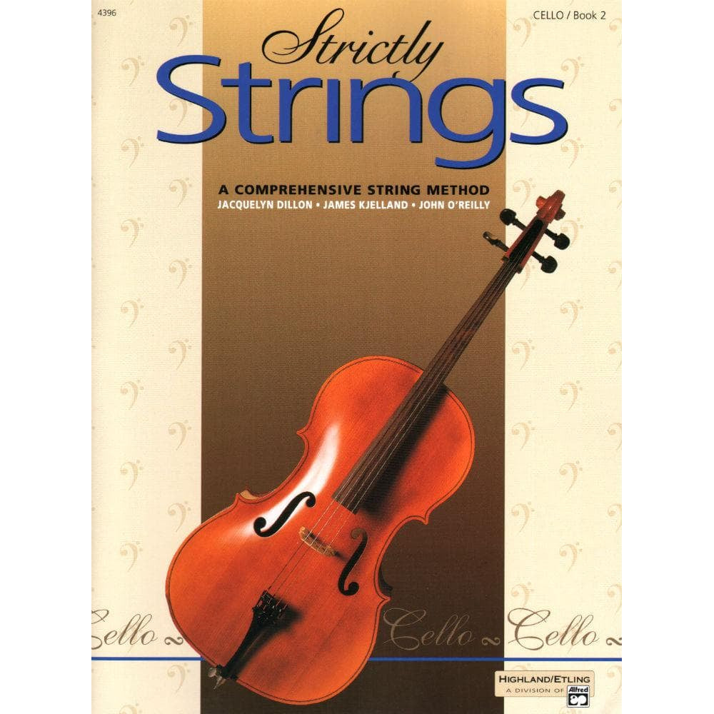 Strictly Strings Series Book 2 - Cello By James Kjelland Published by Alfred Music Publishing