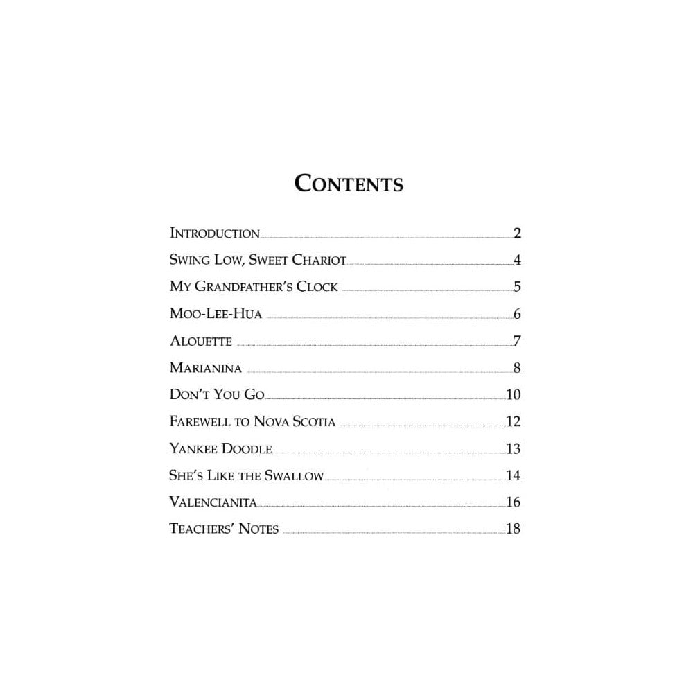 Martin, Joanne - Folk Strings for String Quartet or String Orchestra - Bass part - Alfred Music Publishing