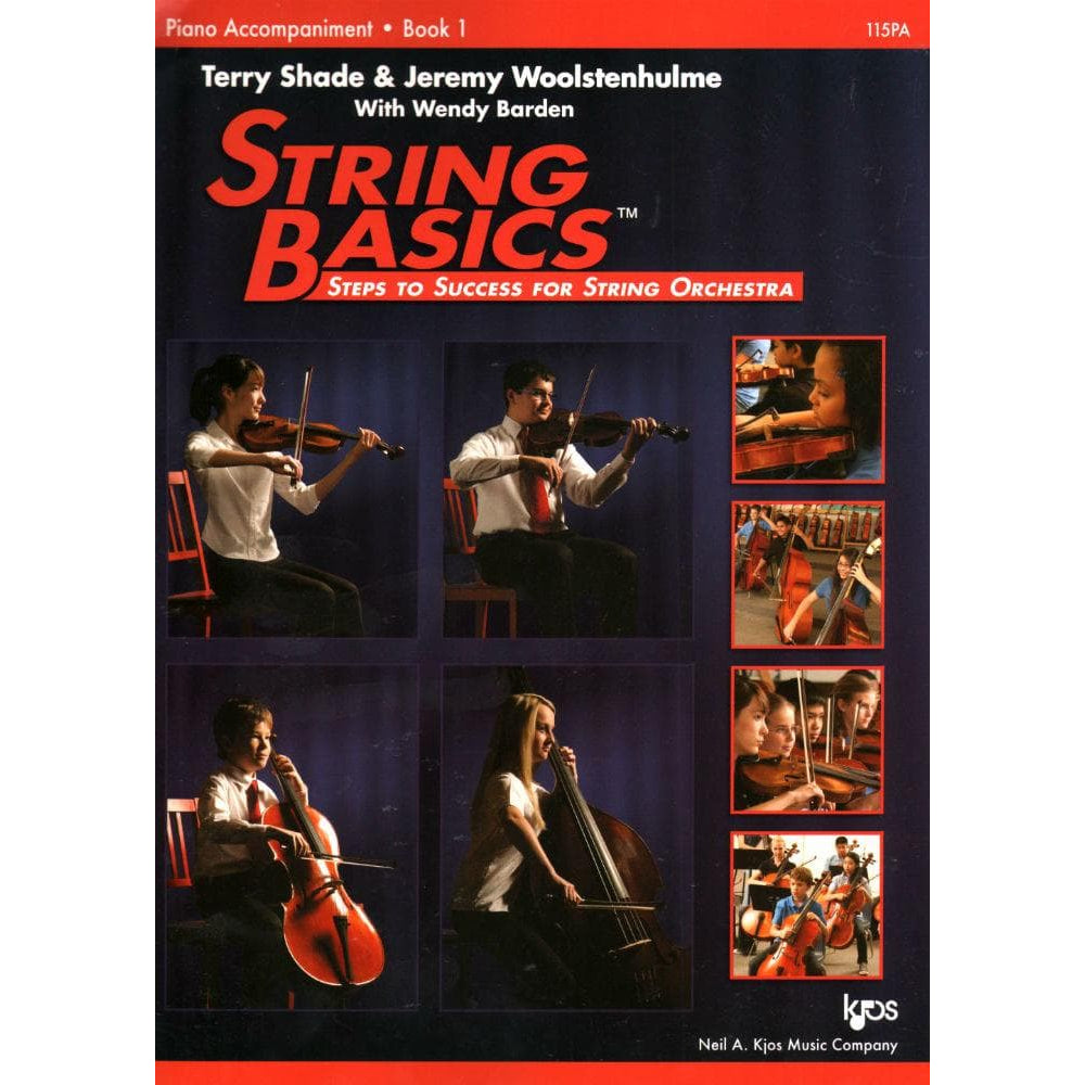 String Basics - Steps to Success for String Orchestra - Book 1 - Piano Accompaniment - Neil A. Kjos