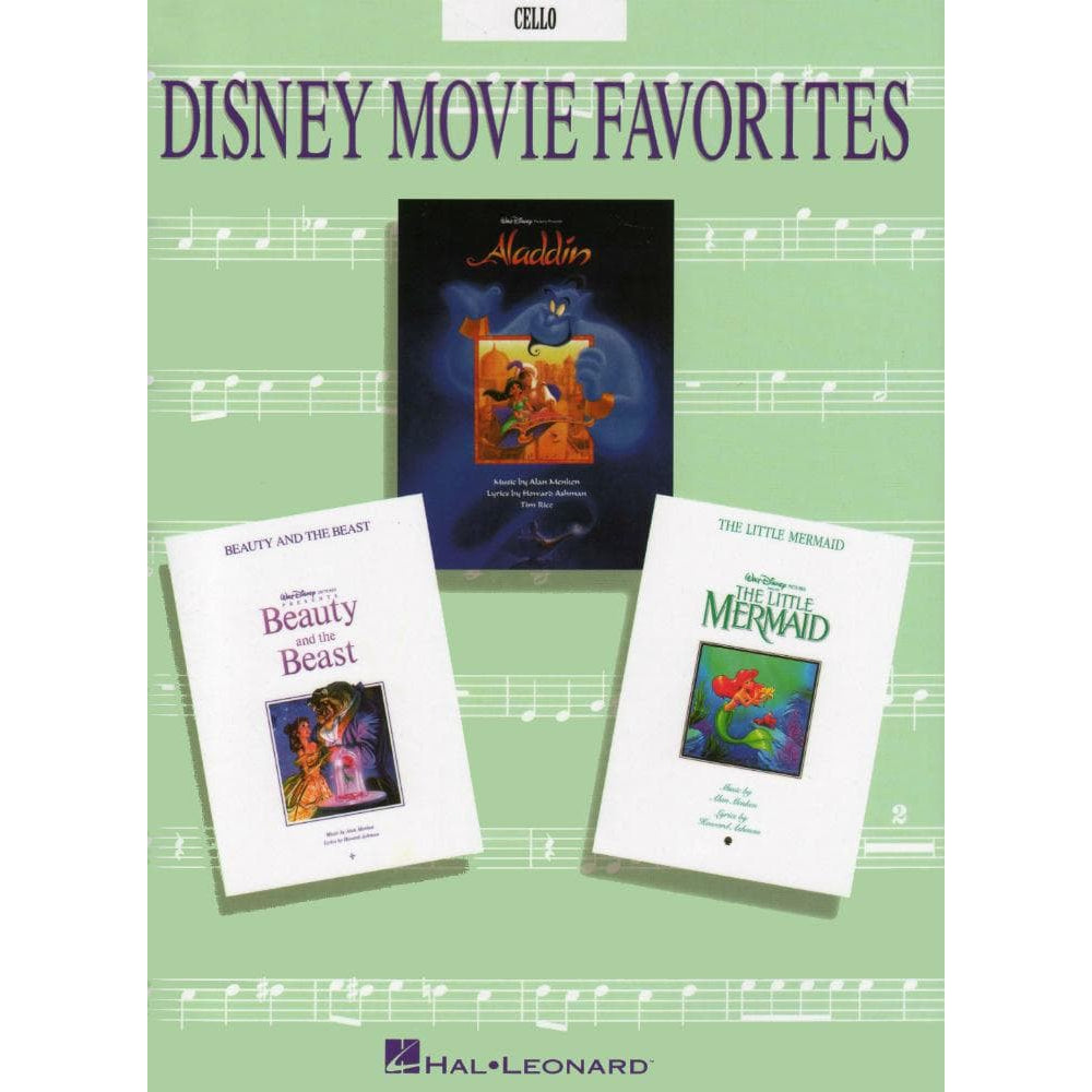 Disney Movie Favorites - Cello solo - Hal Leonard Publication