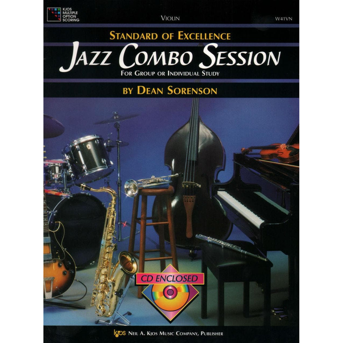 Sorsenson, Dean - Jazz Combo Session, for Violin Published by Neil A Kjos Music Company