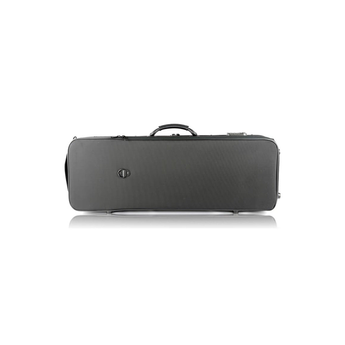 Bam Stylus Oblong Viola Case Black Silver