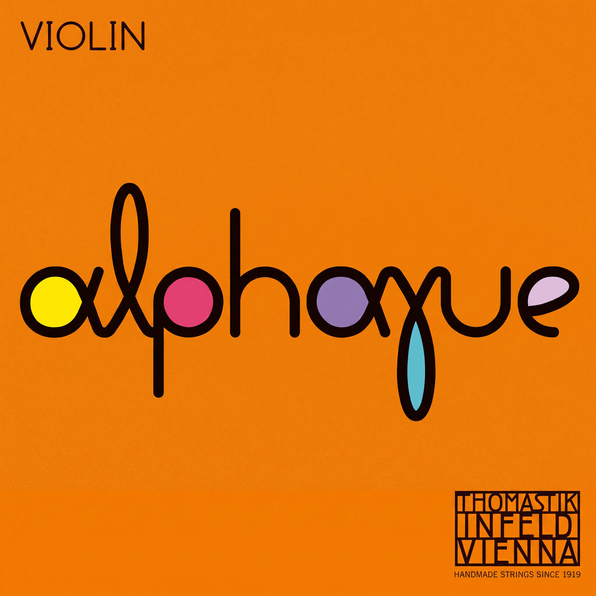 Thomastik-Infeld Alphayue Violin String Set - 3/4 Size - Medium Gauge
