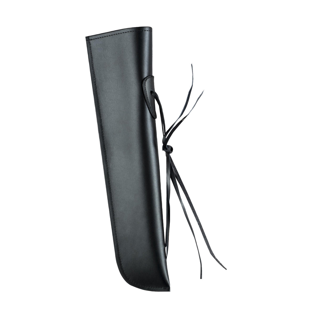 Leather Bass Bow Quiver Black