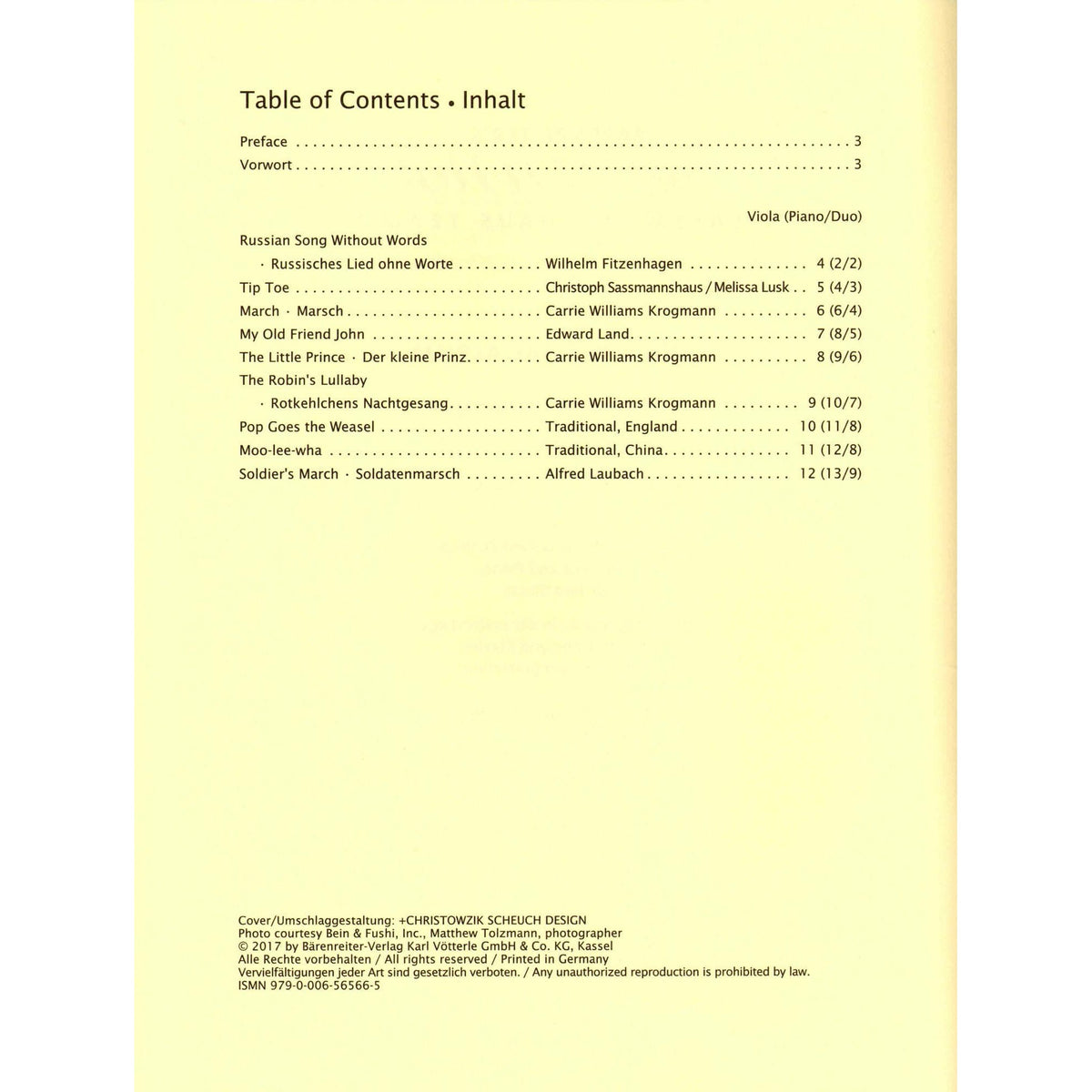 Sassmannshaus Viola Recital Album Volume 2