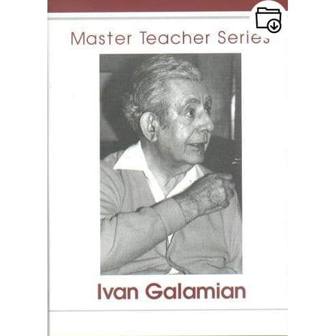 Ivan Galamian Master Teacher Series Volume 4