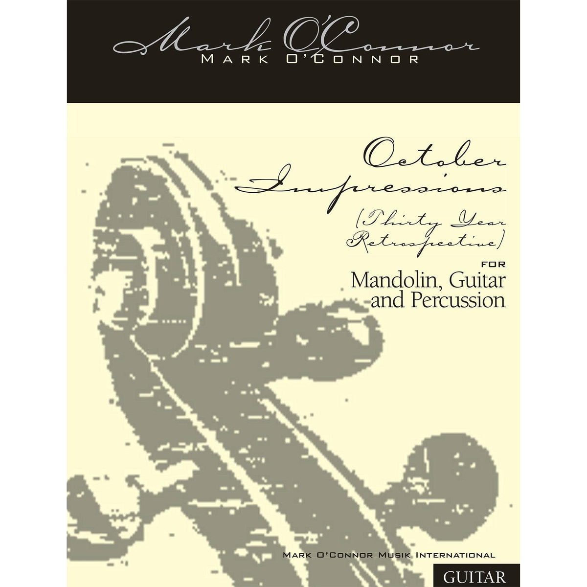 O'Connor, Mark - October Impressions for Mandolin, Guitar, and Percussion - Guitar - Digital Download