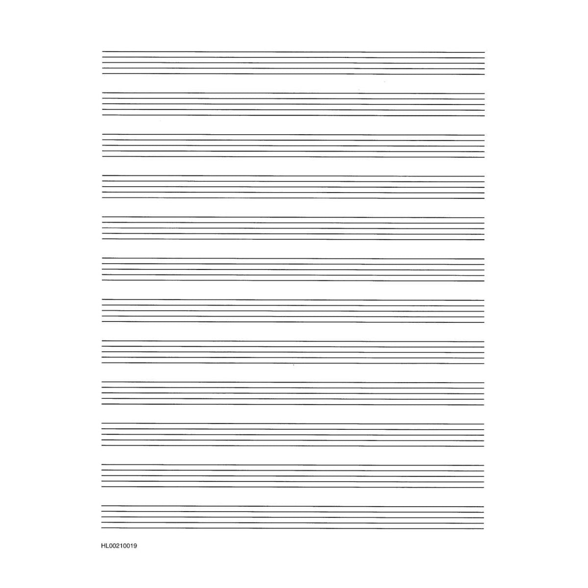 Deluxe Wirebound Manuscript Paper. Published by Hal Leonard.