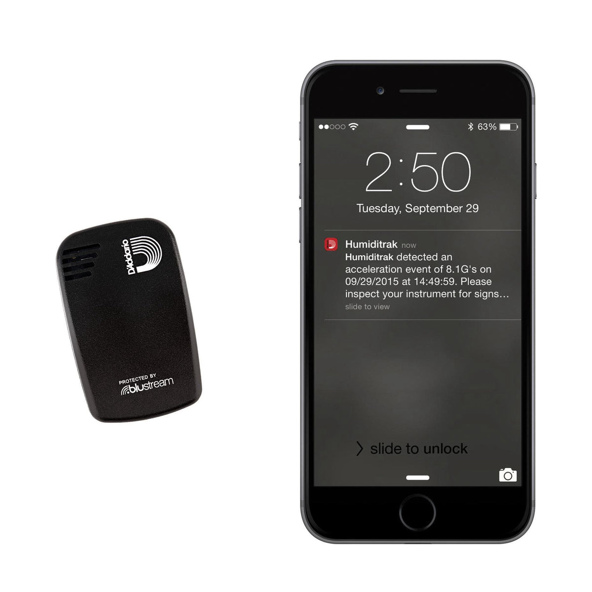 Planet Waves Humiditrak - Bluetooth Humidity and Temperature Sensor
