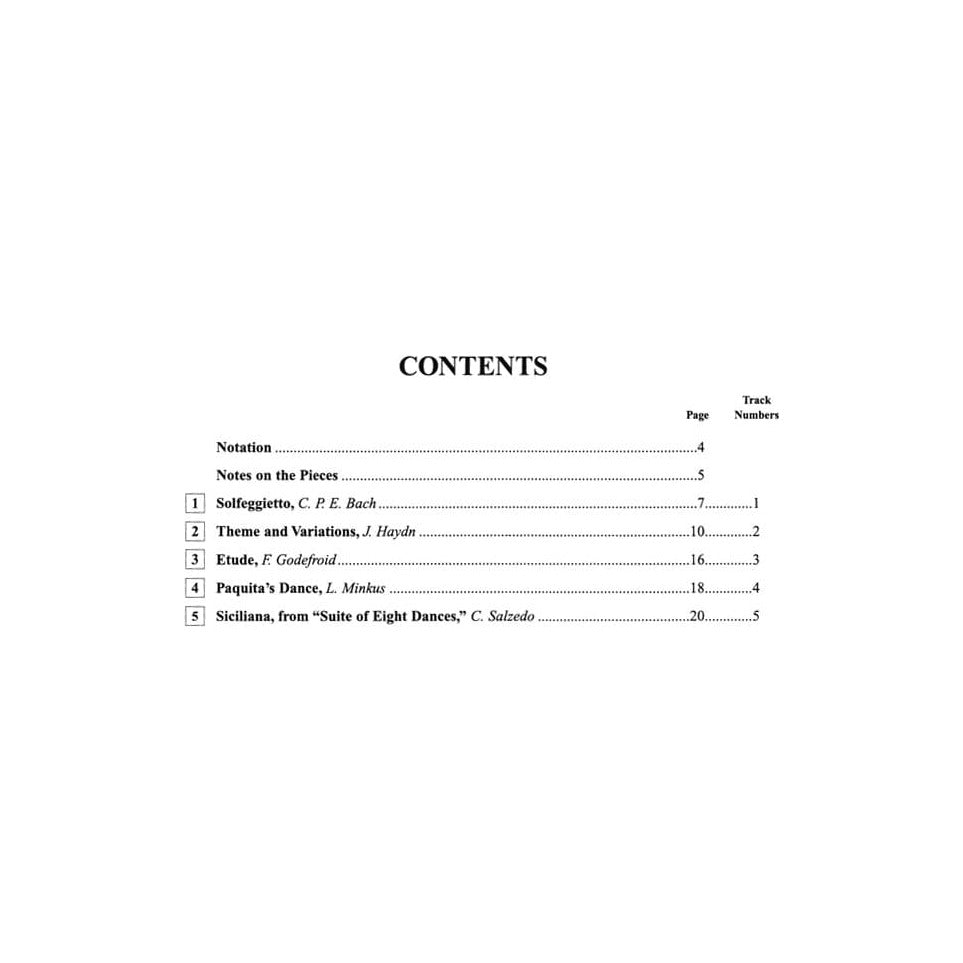 Suzuki Harp School, Volume 4