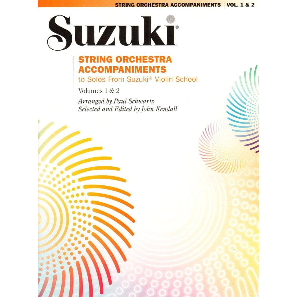 String Orchestra Accompaniments to Solos from Suzuki Violin School, Volumes 1 and 2 - Score