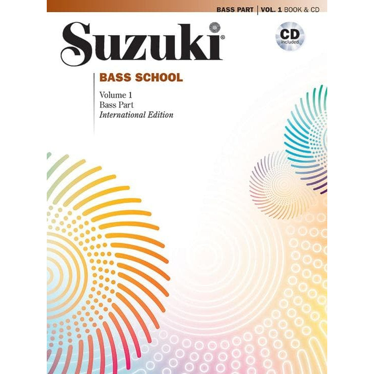 Suzuki Bass School Method Book and CD, Volume 1, Performed by Karr