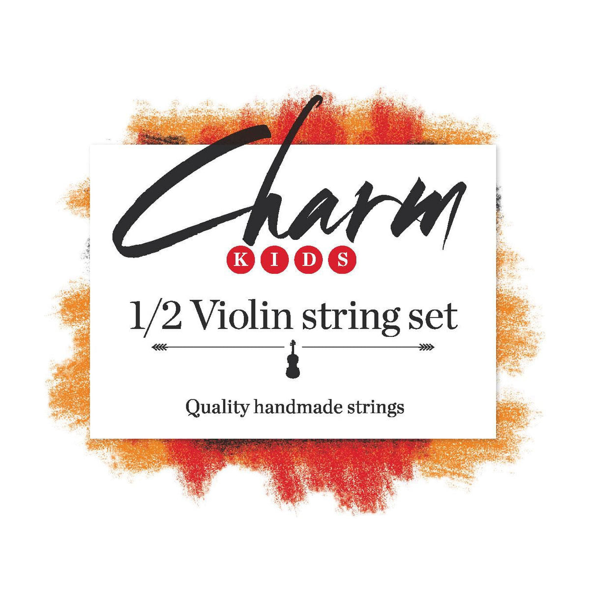 Charm Violin String Set Ball End 1/2 Size Medium