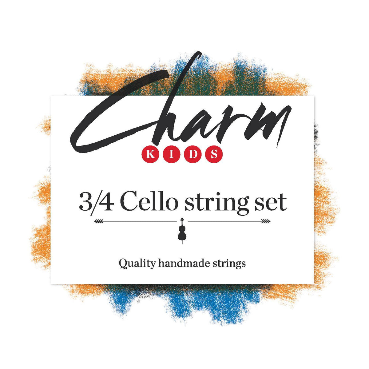 Charm Cello String Set 3/4 Size Medium