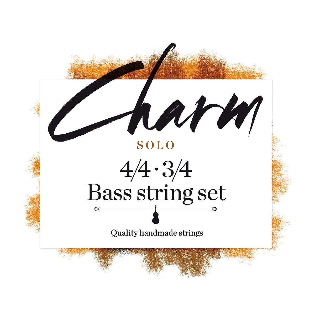 Charm Bass Solo String Set 3/4 Size Medium