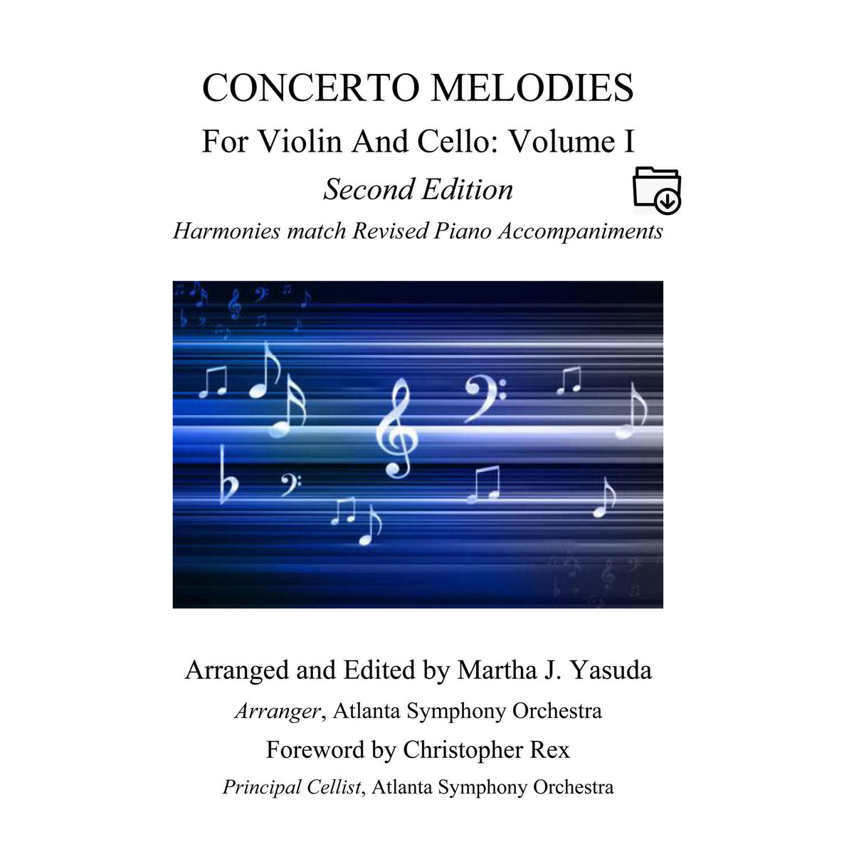 Yasuda, Martha - Concerto Melodies For Violin And Cello, Volume I, 2nd Edition - Digital Download