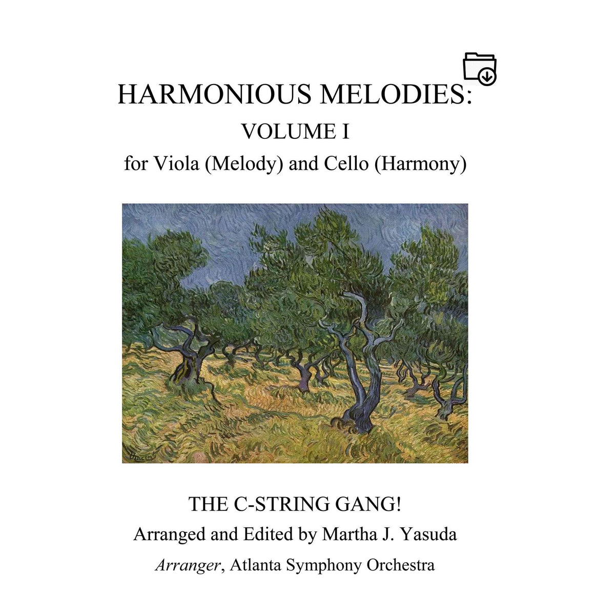 Yasuda, Martha - Harmonious Melodies for Viola (Melody) and Cello (Harmony) - Digital Download