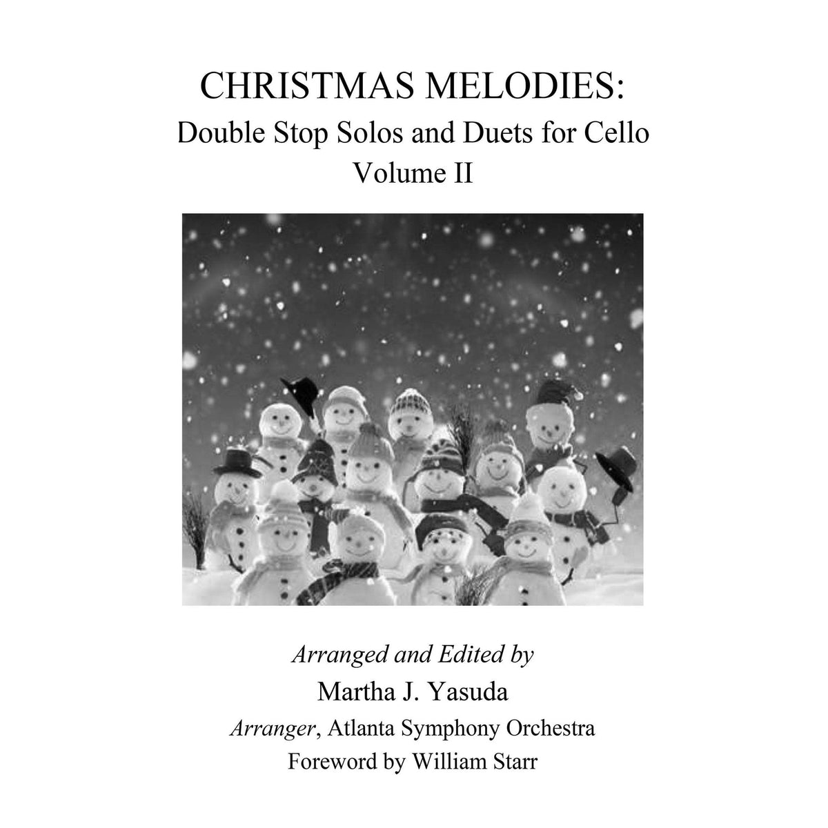 Yasuda, Martha - Christmas Melodies: Double Stop Solos and Duets For Cello, Volume II - Digital Download