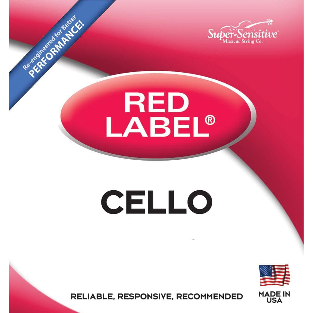 Super-Sensitive Red Label Cello C String