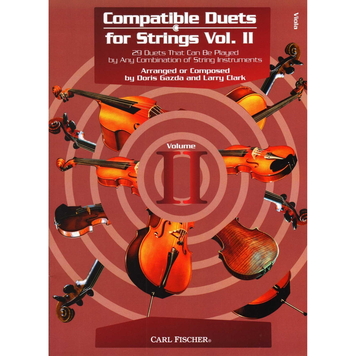 Gazda / Clark - Compatible Duets for Strings Volume II - Viola - Carl Fischer